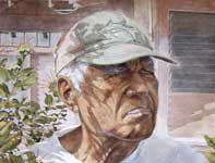 Rene Silva Painting by Eddie Flotte: Rene Silva