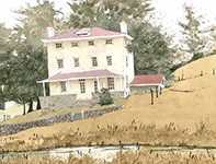 Return of Winter Painting by Eddie Flotte: Return of Winter