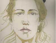 Sandy Painting by Eddie Flotte: Sandy