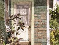 Sherman's Door Painting by Eddie Flotte: Sherman's Door