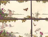 Sketches for a Mural on Mirror Painting by Eddie Flotte: Sketches for a Mural on Mirror