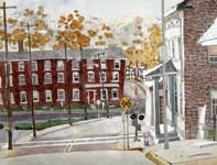 Spring City Painting by Eddie Flotte: Spring City
