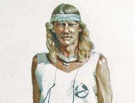 Tall Bruce Painting by Eddie Flotte: Tall Bruce