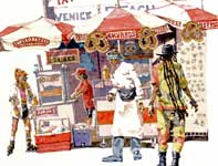 Painting by Eddie Flotte: Temporary Tattoos