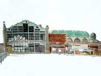 The Asbury Park Casino Painting by Eddie Flotte: The Asbury Park Casino