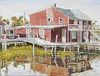 The Ghosts of George Kairos Painting by Eddie Flotte: The Ghosts of George Kairos
