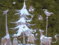 The Joy of Christmas Painting by Eddie Flotte: The Joy of Christmas