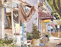 The Lady of the Lane Painting by Eddie Flotte: The Lady of the Lane