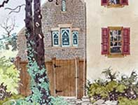 The Narrow Gate Painting by Eddie Flotte: The Narrow Gate
