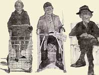Painting by Eddie Flotte: The Streets of Philadelphia