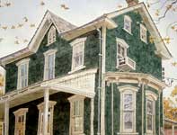 Valley Forge Victorian Painting by Eddie Flotte: Valley Forge Victorian