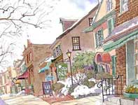 Wisp of Spring Painting by Eddie Flotte: Wisp of Spring